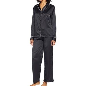 New! Bluebella Wren satin Pajama Set black pants top 47673